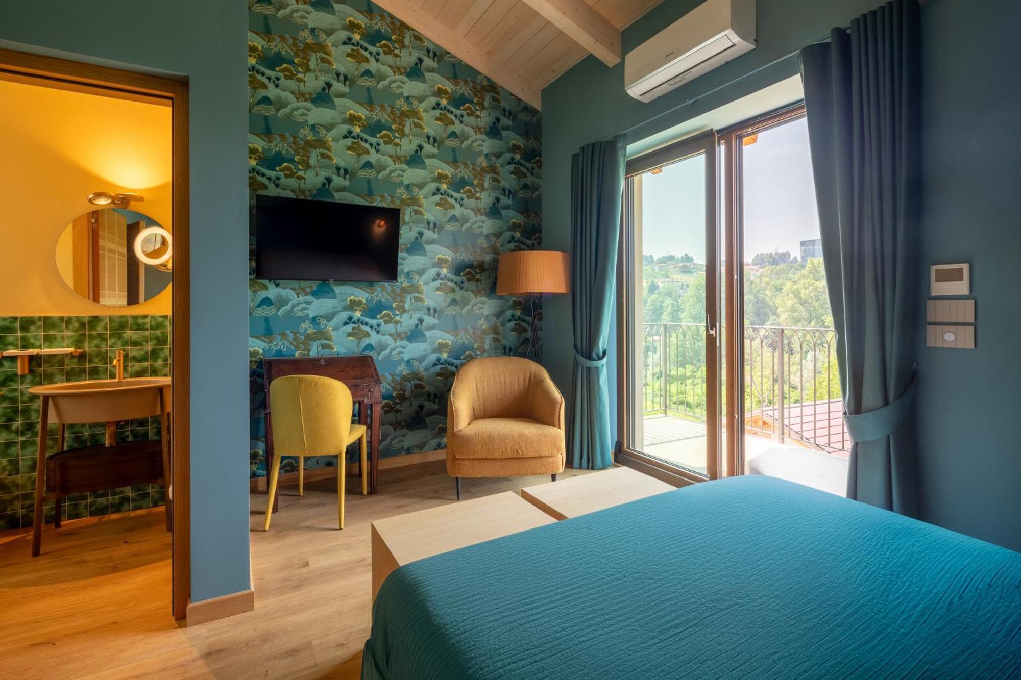 I Quattro Pozzi Guest House La Morra Luaran gambar